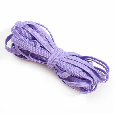 5 metara 6 mm 22 boje ravna elastična traka za remen Obrubna traka DIY trake Dodaci za šivanje odjeće Gumica za odjeću hlače