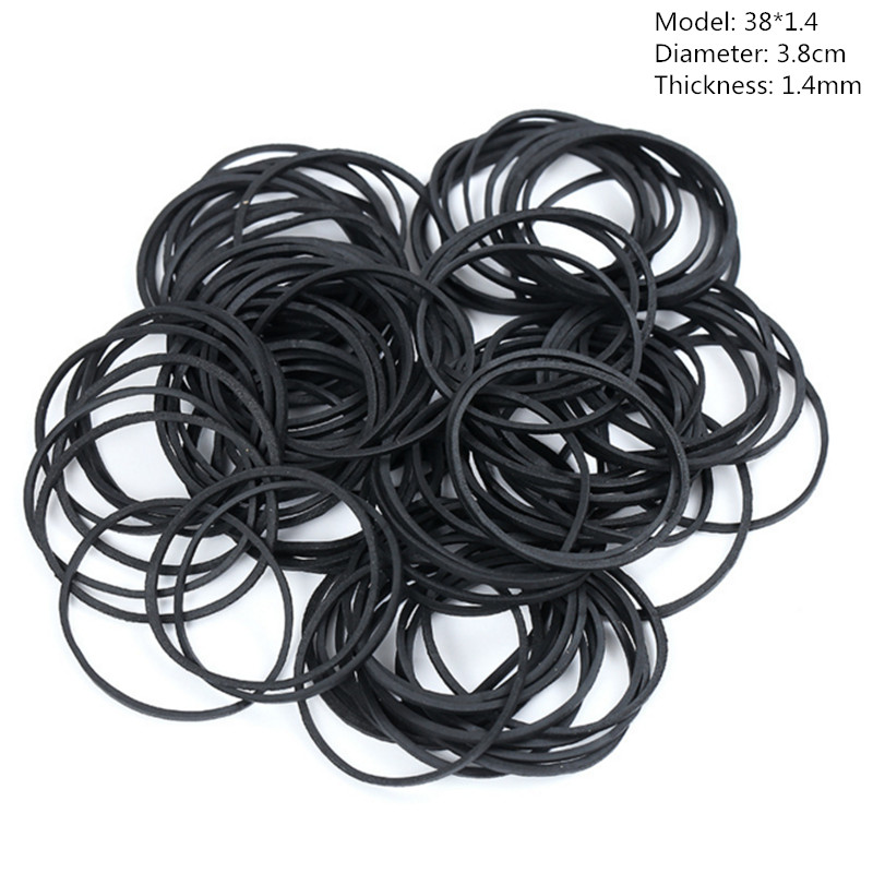 500 tk 38 mm kummipaelad Elastsed ribad Venitav kummist rõngas koolikontori kodutarbed kirjatarvete organiseerimispaelad