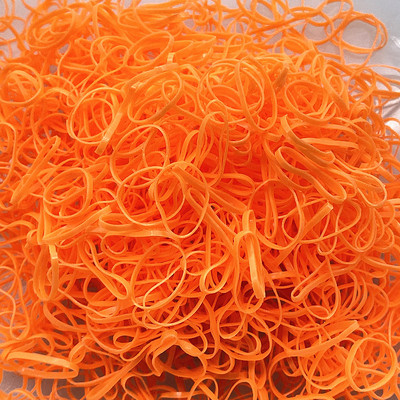 1000 tk/kott Värvilised väikesed ühekordsed juuksepaelad Scrunchie tüdrukutele elastne kummipael hobusesabahoidja juukseaksessuaarid juuksesidemed