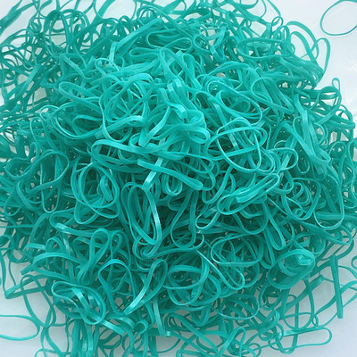 1000 tk/kott Värvilised väikesed ühekordsed juuksepaelad Scrunchie tüdrukutele elastne kummipael hobusesabahoidja juukseaksessuaarid juuksesidemed