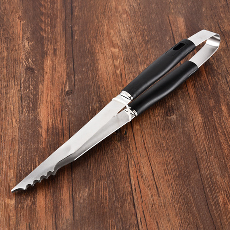 Roštilj za roštilj od 3 komada Set alata od nehrđajućeg čelika Pribor Komplet za roštiljanje Kuhinja za kampiranje Roštilj Lopatica za kopču za vilice Pribor GQ