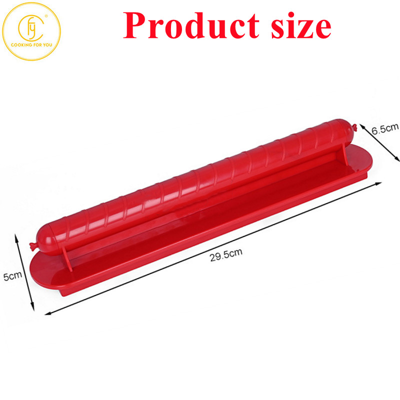 Uue stiiliga roostevabast terasest hot dogi viilutaja vorsti- ja singilõikur välistingimustes kasutatavad leivanoad, vorm Koduköök, grillimisvahendid