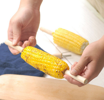 Meijner Corn Holders 10 τεμαχίων BBQ Corn Plugging Tools Φορητά πινακίδα μπάρμπεκιου πιρουνιού Εργαλεία κουζίνας για διακόσμηση σπιτιού εστιατορίου