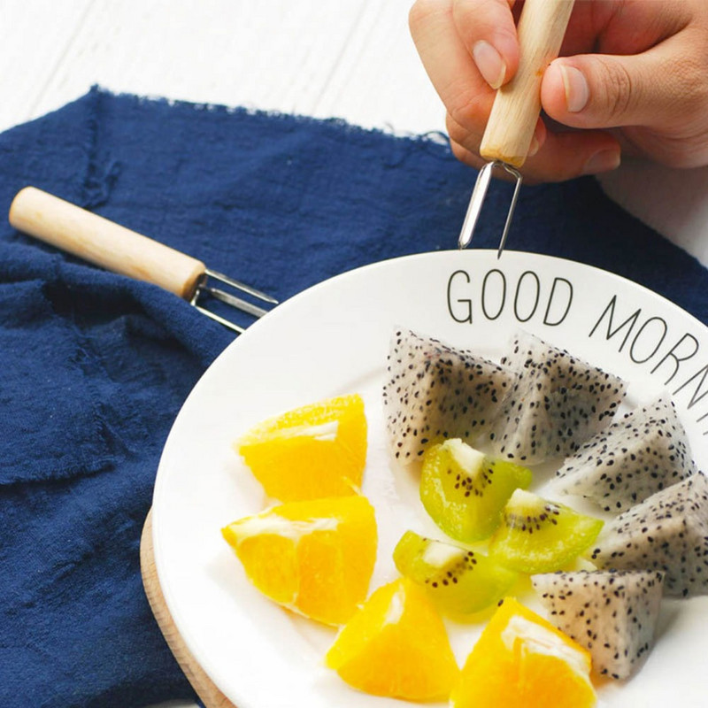 Meijuner kukurūzų laikikliai 10 vienetų BBQ kukurūzų prijungimo įrankiai Nešiojami kepsninės šakutės ženklo virtuvės įrankiai namų restorano dekoravimui