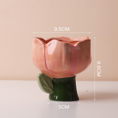 Creative Flower Shape Plant Pot κεραμικές γλάστρες για λουλούδια Cartoon Elephant Dinosaur Jucculent Pot Χαριτωμένο ντεκόρ σπιτιού Maceta Casa