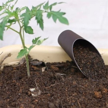 1 τμχ Νέο χώμα πλαστικό φτυάρι φτυάρι χυμώδες DIY φυτό Bonsai Helper Garden Tool