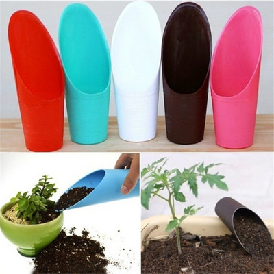 1 τμχ Νέο χώμα πλαστικό φτυάρι φτυάρι χυμώδες DIY φυτό Bonsai Helper Garden Tool