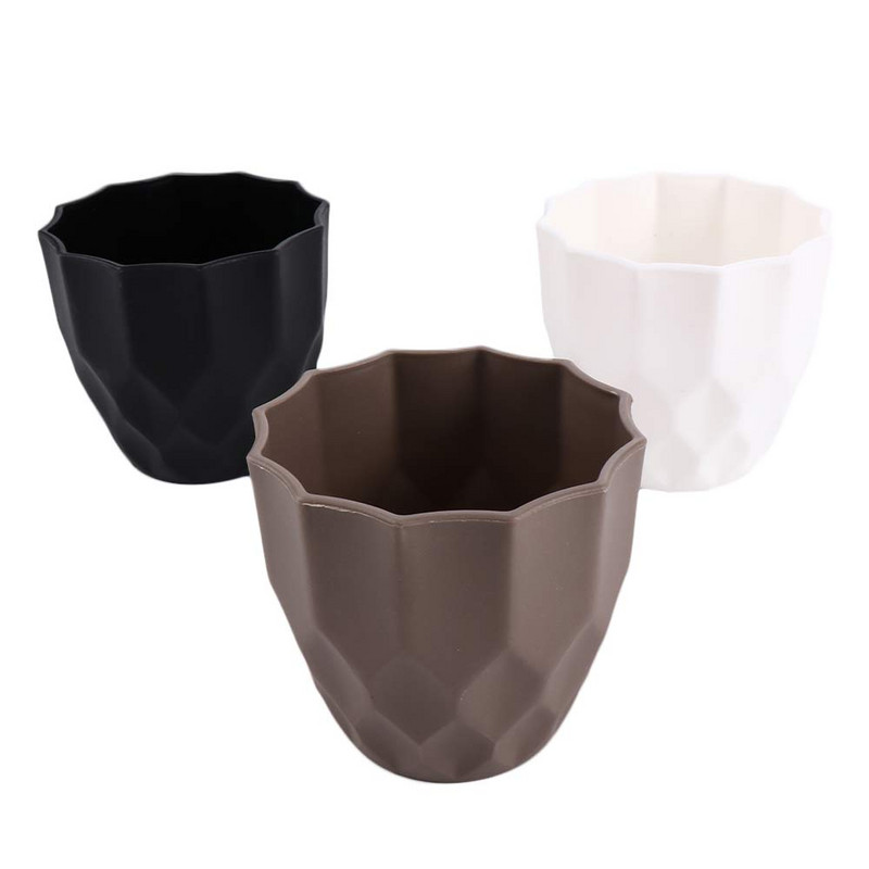 Visokokvalitetna plastična posuda za sukulente Mala zelena posuda za cvijeće nepravilnog oblika Posuda za biljke Kreativni dekor za kućni ured