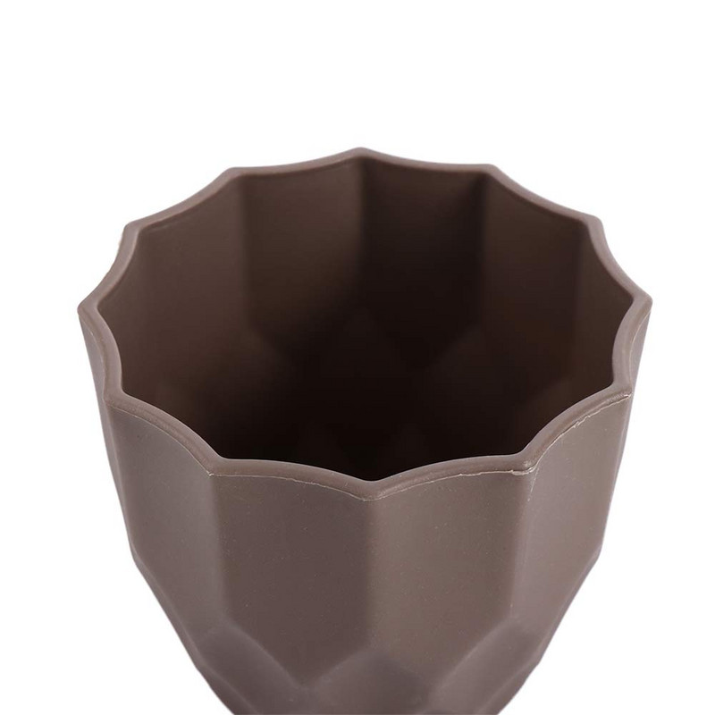 Visokokvalitetna plastična posuda za sukulente Mala zelena posuda za cvijeće nepravilnog oblika Posuda za biljke Kreativni dekor za kućni ured