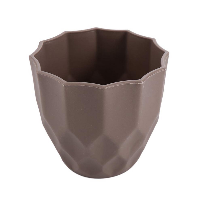 Visokokvalitetna plastična posuda za sukulente Mala zelena posuda za cvijeće nepravilnog oblika Posuda za biljke Kreativni dekor za kućni ured