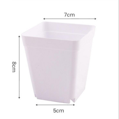 7cm 10cm mini-lillepotid Istutusmasinad kasvupott Plastikust väike lasteaiapott Kasvatuskast Seemikualus Aiatööriistad Lillepott siirdamine