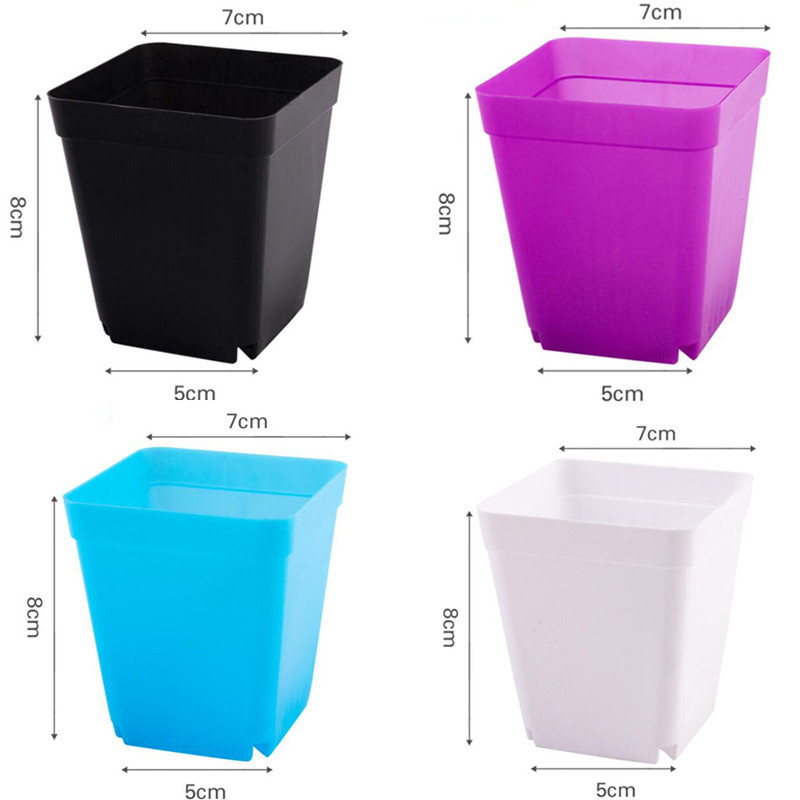 7cm 10cm mini-lillepotid Istutusmasinad kasvupott Plastikust väike lasteaiapott Kasvatuskast Seemikualus Aiatööriistad Lillepott siirdamine