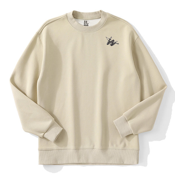 Ležerna muška bluza sa okruglim izrezom - više boja