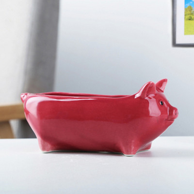 Crtani slatki alpaka sočan lonac za cvijeće Posuda u lončanici na radnoj površini Ukras Poklon Biljka za balkon Keramika Kreativa