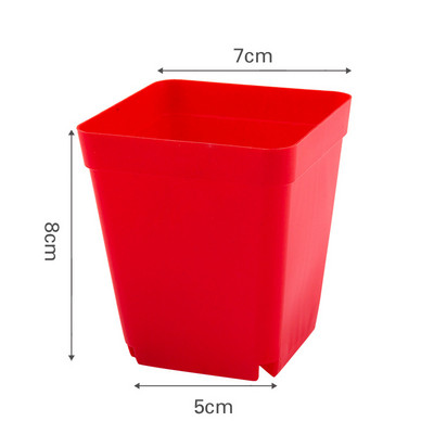 10 kom./set Plastična posuda za cvijeće Ukras za vrt Mali kvadratni umivaonik Mesnatost Botanička mreža umivaonik Ukrasna kutija za kućni ured Kutija za uzgoj sadnica