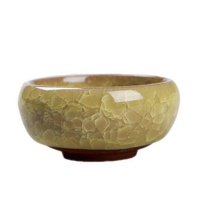 2 bucăți ghivece din ceramică cu fisuri de gheață pentru plante suculente, bonsai mici, decor pentru casă și grădină, ghivece pentru plante suculente, pentru decorarea casei