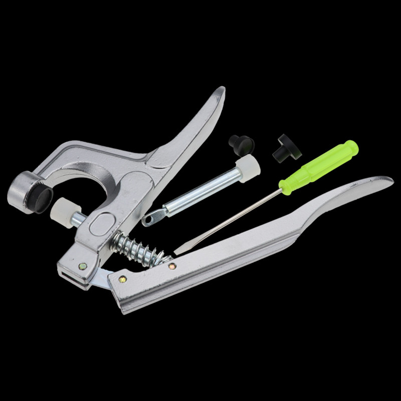 Daudzfunkcionālas spraudītes un 3 veidu nomaināmo knaibles, T3/T5/T8 plastmasas pogas apģērbu šūšanai un amatniecībai