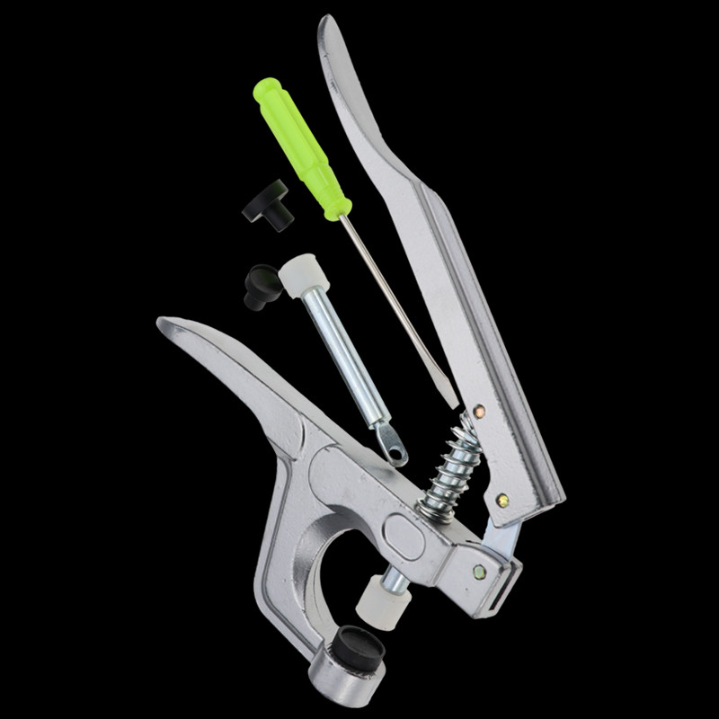 Daudzfunkcionālas spraudītes un 3 veidu nomaināmo knaibles, T3/T5/T8 plastmasas pogas apģērbu šūšanai un amatniecībai