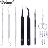 Pamata amatniecības vinila ravēšanas rīku komplekts DIY Šūšanas Šūšanas Punch Carving Tool Kit Silueti Kameo Burti Roku darba rīks