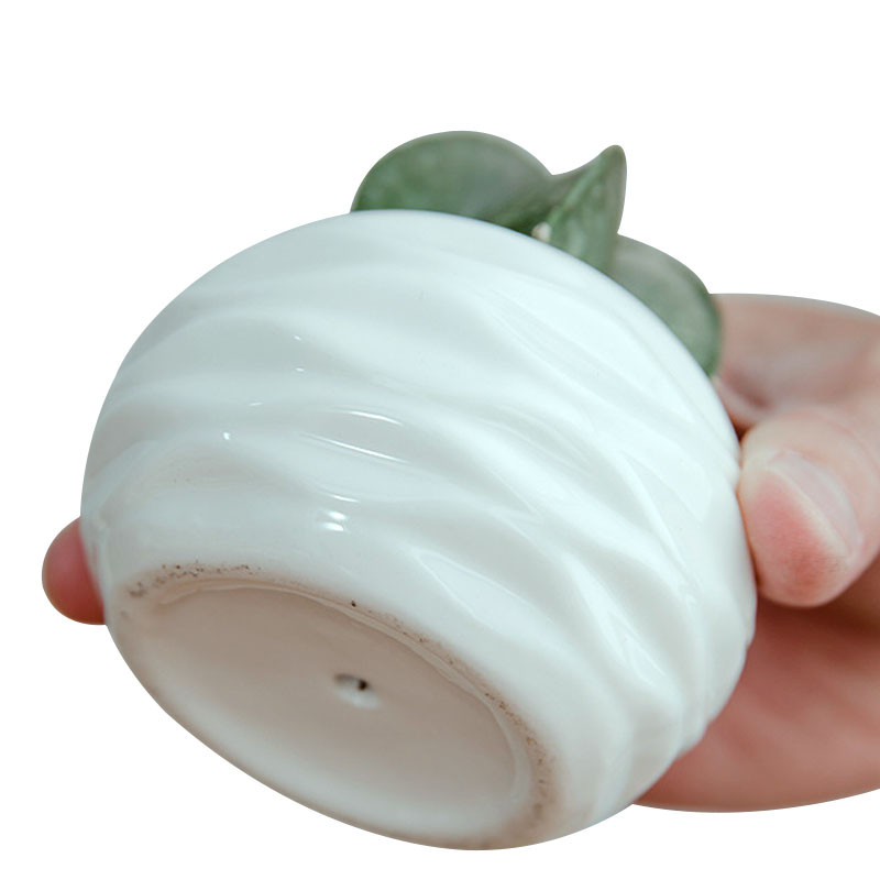 Strongwell Decoration Artware Kreativna nordijska mini teglica za cvijeće Moderni valoviti uzorak Bijele porculanske teglice za cvijeće Dekoracija Bonsai