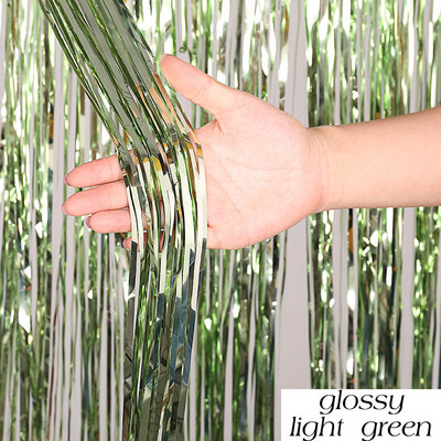 Populiariausias matinis gimtadienio vakarėlio dekoravimas Fono folija Kutas Fringe Užuolaida Vaikams Suaugusiųjų nuotraukų kabina Kūdikių dušas Vestuvių blizgučiai