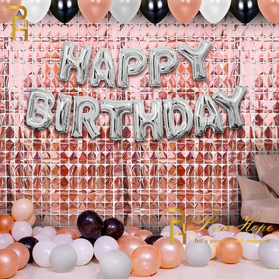 Party Backdrop Τετράγωνο φύλλο κουρτίνας Κουρτίνα με κρόσσια διακόσμηση τοίχου για ντους μωρών Glitter κουρτίνα φόντου Κουρτίνα γενεθλίων με πούλιες