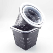 Mrežasta posuda, plastična prozirna posuda za cvjetove orhideja, žardinjera, ukras za kućni vrt