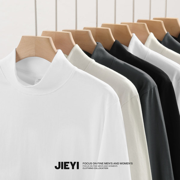 Meeste ühevärviline polo kraega pluus