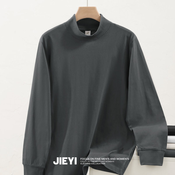 Meeste ühevärviline polo kraega pluus