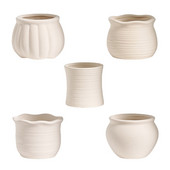 Μικρή κεραμική γλάστρα παχύφυτα Δοχείο λουλουδιών μπονσάι σε γλάστρα για εσωτερική αυλή κήπου Μπαλκόνι για διακόσμηση σπιτιού