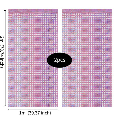2tk Ruudukujuline taustadekoratsioon Juubeliaasta jõulukaunistus Uusaasta Sünnipäevapeo Dekoratsioon Pulmakardin Bachelorotte Party Fortni