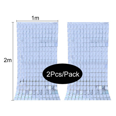 2tk Ruudukujuline taustadekoratsioon Juubeliaasta jõulukaunistus Uusaasta Sünnipäevapeo Dekoratsioon Pulmakardin Bachelorotte Party Fortni