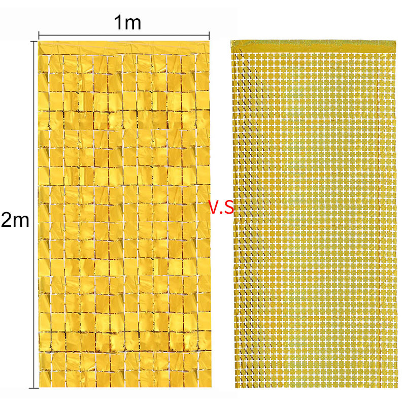2tk Ruudukujuline taustadekoratsioon Juubeliaasta jõulukaunistus Uusaasta Sünnipäevapeo Dekoratsioon Pulmakardin Bachelorotte Party Fortni