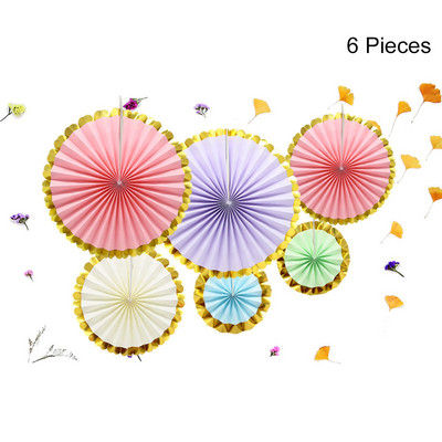 Gimtadienio dekoravimo rinkiniai Su gimtadieniu Popierinė reklamjuostė Ventiliatoriaus pakabukas Kūdikių dušas Vaikų gimtadienio vakarėlio fono dekoravimas