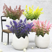 Kreativna keramička posuda za cvijeće od ljuske jajeta Cvjetni aranžman Sukulenti Dekoracija stola Bijela posuda za cvijeće Vaza Poklon Dekoracija doma