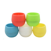 Mini plastične posude za cvijeće, uredske posude za cvijeće, vrtne nelomljive plastične posude za sukulente, 5 kom.