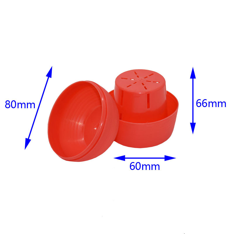 Mini plastične posude za cvijeće, uredske posude za cvijeće, vrtne nelomljive plastične posude za sukulente, 5 kom.