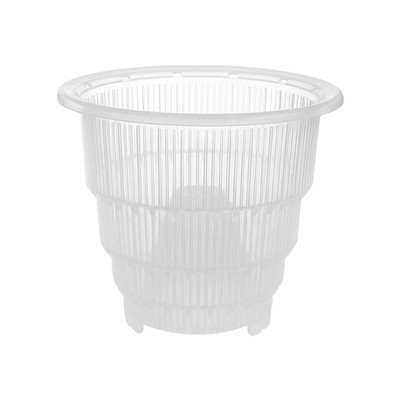 Mrežasta posuda za sadilice za orhideje Plastična prozirna prozračna posuda od smole s otvorima za ventilaciju Dekoracija kućnog vrta