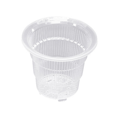 Mrežasta posuda za sadilice za orhideje Plastična prozirna prozračna posuda od smole s otvorima za ventilaciju Dekoracija kućnog vrta