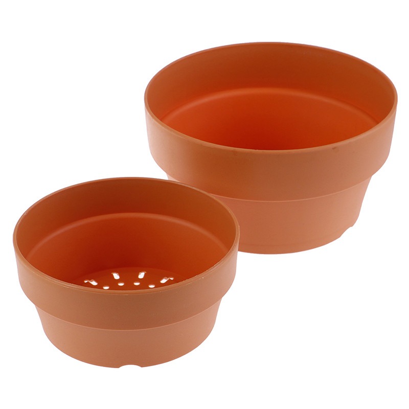 1 kom 2 veličine plastične posude za cvijeće sadnice sadnice za kućni ured ukrasni obrt