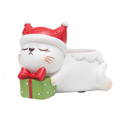 Animacinių filmų dervos gėlių vazonas Mielas briedžio triušio gyvūno formos sultingas gėlių vazonas Namų sodininkystė Sultingas sodintuvas vazoninis vazonas