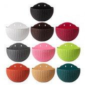 Korisna vaza za biljke Izvrsni dizajn utikača Posuda za cvijeće Zidna viseća košara Posuda za cvijeće Nordijski stil za kućnu zidnu žardinjeru