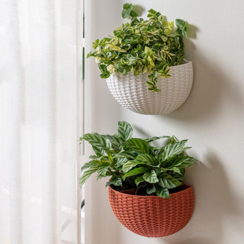 Χρήσιμο βάζο φυτών Εξαιρετικό βύσμα σχεδίασης γλάστρα Κρεμαστό καλάθι γλάστρα σε σκανδιναβικό στυλ για φυτευτή τοίχων στο σπίτι