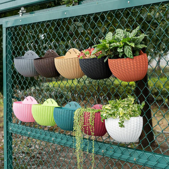 Χρήσιμο βάζο φυτών Εξαιρετικό βύσμα σχεδίασης γλάστρα Κρεμαστό καλάθι γλάστρα σε σκανδιναβικό στυλ για φυτευτή τοίχων στο σπίτι