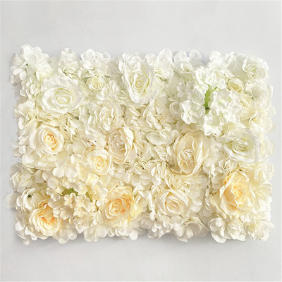 Decorare Perete de flori Backdoop Culoare Gradient Roz Violet Decor Perete de flori artificiale Petrecere de nunta Perete de flori Personalizat