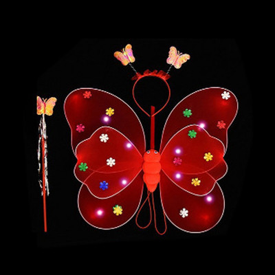 Drugelio blizgučiai sparneliai žėrintis tinklinis tutu sijonas švytintis vakarėlis merginoms 1-ojo 2-ojo gimtadienio vakarėlio puošmena Little Fairy Baby Shower