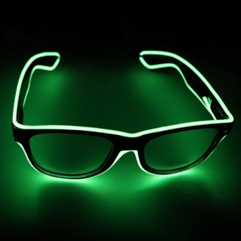 Γυαλιά νέον Φωτεινά Γυαλιά LED Δώρα για πάρτι Μουσική Νυχτερινή Ατμόσφαιρα Προμήθειες Φωτισμός Λάμψη Γυαλιά ηλίου Διακόσμηση πάρτι Led Γυαλιά