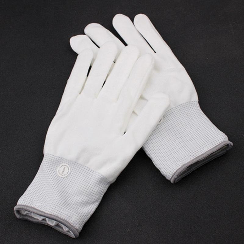 Vakarėlis LED vaikiškos pirštinės neoninės lemputės Helovino lemputės rekvizitai šviečiantys karkasai pirštinės sceniniai kostiumai kalėdiniai reikmenys