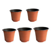 10 kom./Part. Posuda za cvijeće Plastične podne posude za biljke Stolne zelene biljke u saksiji Vegetacija Vrtna posuda za cvijeće Mekane plastične posude za biljke