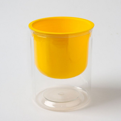 La Suculente Macaron Culoare Transparentă Creativitate Ghiveci Plante în ghiveci Rășină cu absorbție automată a apei